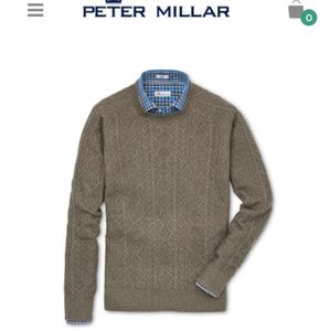 Peter Millar men's wool sweater brand new w. Tags